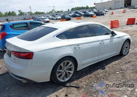 2020 Audi A5 Sportback Premium Plus 45 Tfsi Quattro S Tronic из США, поврежденный, VIN WAUCNCF5XLA016334